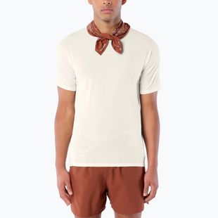 Férfi futó póló Salomon Sense Aero GFX Tee SS whisper white/raind day/bright white