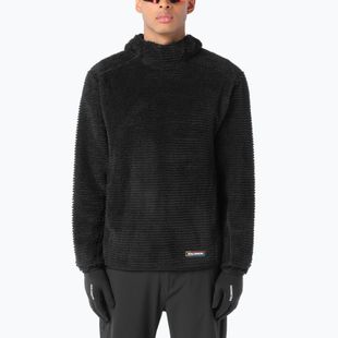 Férfi polár pulóver Salomon Thernova Fleece Hoodie deep black