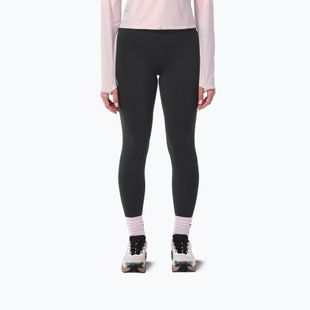 Női futóleggingsek Salomon Shakeout Core Warm Tights deep black