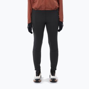 Női futóleggingsek Salomon Sense Softshell Tights deep black