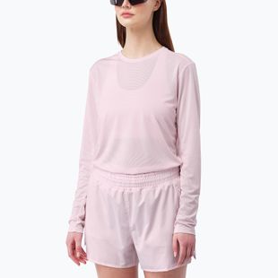 Női hosszú ujjú póló futáshoz Salomon Shakeout Core LS Tee icy pink