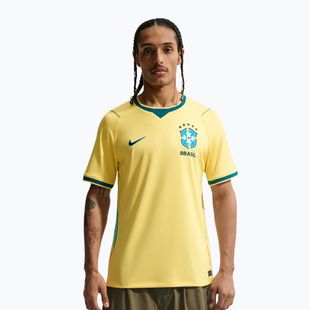 Férfi focimez Nike Brazil 2026 Stadium Home Soccer Replica canary/light menta/geode teal