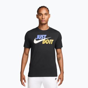 Férfi póló Nike Sportswear JDI black/sapphire/sail/saffron quartz