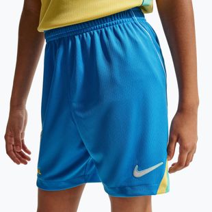 Gyerek futball rövidnadrág Nike Brazil 2026 Stadium Home Soccer Replica light photo blue/light mint/white