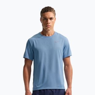 Férfi futópóló Nike Miler Dri-Fit UV work blue