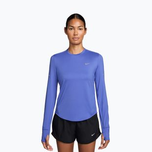 Női hosszú ujjú futópóló Nike Swift Dri-Fit UV sapphire
