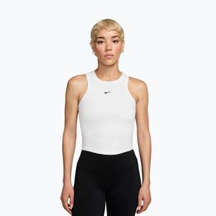 Női trikó Nike One Fitted Dri-Fit Cropped Tank Thunder White/Black