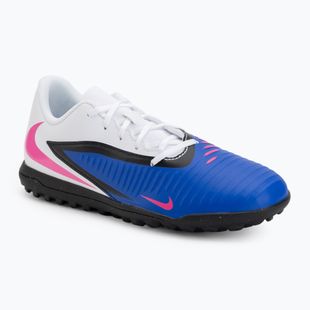 Férfi focicipő Nike Phantom 6 Low Club TF Racer Blue/White/Pink Blast