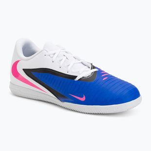 Férfi beltéri futballcipő Nike Phantom 6 Low Club IC racer blue/white/pink blast
