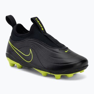 Gyerek focicipő Nike Tiempo Maestro Flex Jr FG/MG PS black/volt/black