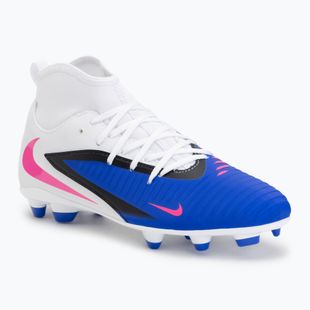 Férfi focicipő Nike Phantom 6 High Club FG/MG racer blue/white/pink blast