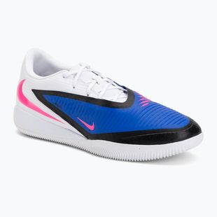 Férfi focicipők Nike Phantom 6 Low Academy IC racer blue/white/pink blast