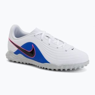 Gyerek focicipő Nike Tiempo Maestro Club Jr TF white/racer blue/pink blast/black