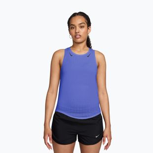 Női futópóló Nike AeroSwift Dri-Fit ADV Singlet sapphire/black