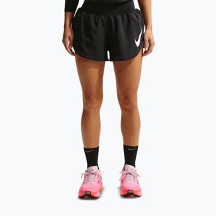 Női futóshort Nike Tempo Swoosh Dri-Fit Mid-Rise Brief-Lined black/white