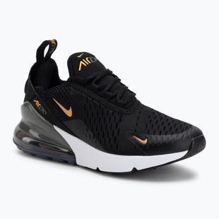Gyerekcipő Nike Air Max 270 black/laser orange/metallic copper