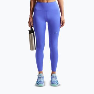 Női edző leggings Nike One High-Waisted 7/8 sapphire/white