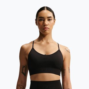 Edzőmelltartó Nike Pro Seamless Light Support black