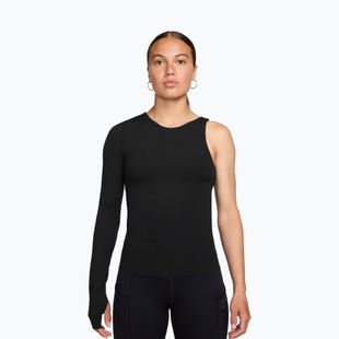 Női edzőpóló Nike Zenvy Dri-Fit One Sleeve Top black/white/cool grey