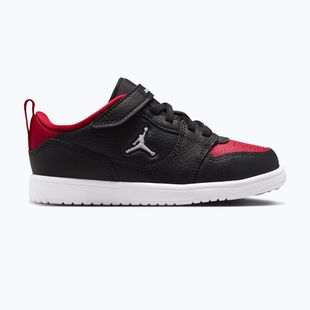 Gyerekcipők Nike Jordan Court Connect Low black/gym red/white