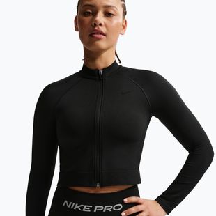 Női edzőpulóver Nike Pro Seamless black