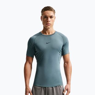 Férfi edzőpóló Nike Pro Dri-Fit Tight Fitness mineral slate/black
