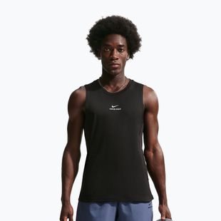 Férfi edzőpóló Nike Pro Training Dri-Fit black/white
