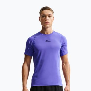 Férfi edzőpóló Nike Pro Training Dri-Fit persian violet/black