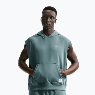 Férfi edzőfelső Nike Athletic Club Dri-Fit Sleeveless Hoodie mineral slate/mineral slate