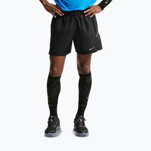Férfi rövidnadrág Nike Miler Dri-Fit Brief Lined 5" black/black