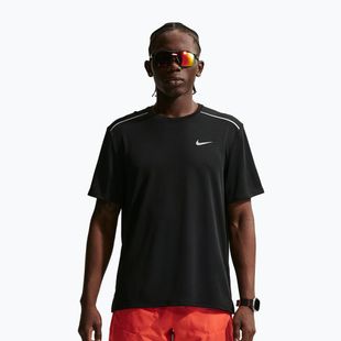 Férfi futópóló Nike Miler Dri-Fit UV black