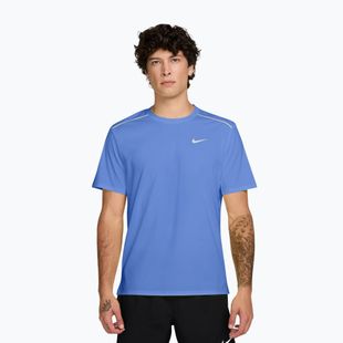 Férfi futópóló Nike Miler Dri-Fit UV royal pulse
