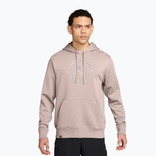 Férfi teniszpulóver Nike Court Dri-Fit Heritage French Terry Hoodie silt red