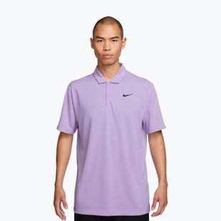 Férfi teniszpóló Nike Court Dri-Fit Polo Solid violet mist/black
