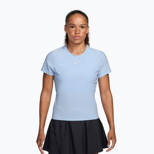 Női teniszpóló Nike Victory Dri-Fit hydrogen blue/white