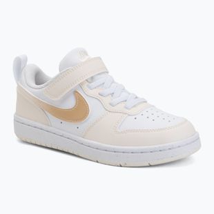 Gyerekcipők Nike Court Borough Low white/chalk/white/shimmer