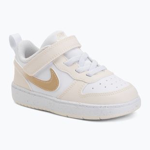 Gyerekcipők Nike Court Borough Low white/chalk/white/shimmer