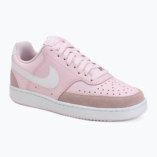 Női cipők Nike Court Vision Low Suede pink foam/white