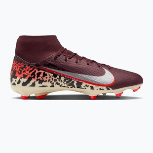 Férfi futballcipő Nike United Mercurial Superfly 10 Academy MG burgundy crush/metallic silver