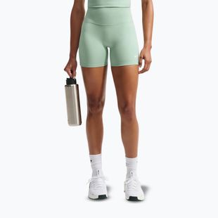 Női rövidnadrág Nike One High-Waisted Biker 5" steam/white