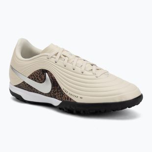 Férfi futballcipő Nike United Tiempo Maestro Academy TF fossil/burgundy crush/metallic silver