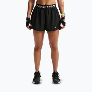 Női edzőshort Nike Pro 2in1 black/white