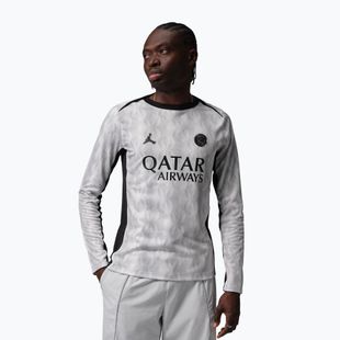 Férfi hosszú ujjú labdarúgó mez Nike Paris Saint-Germain Academy Pro Warm SE medium grey/black/black
