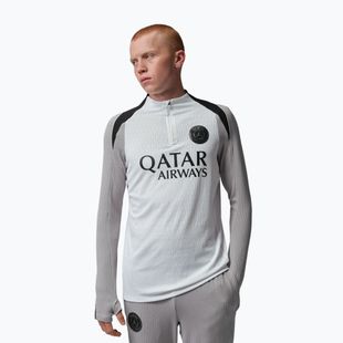 Férfi hosszú ujjú labdarúgó edzőfelső Nike Paris Saint-Germain Strike Elite SE Drill Top white/atmosphere grey/black