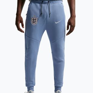 Férfi futballnadrág Nike England Tech Fleece Soccer Joggers work blue/white
