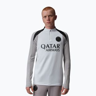 Férfi hosszú ujjú futballfelső Nike Paris Saint-Germain Strike Drill Top SE white/atmosphere grey/black/black