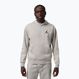 Férfi pulóver  Jordan Pullover Hoodie grey heather/black