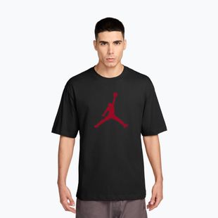 Férfi póló Jordan black/gym red