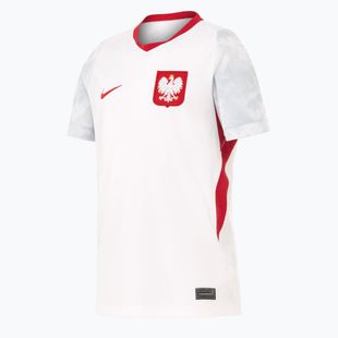 Gyerek focimez Nike Dri-Fit Poland Stadium Home 2026 white/field silver