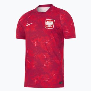 Férfi focimez Nike Dri-Fit Poland Stadium Away 2026 noble red/sport red